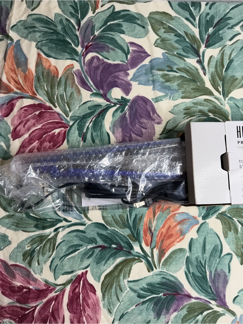 NWT Hot Tools Blue 1" Digital Salon Flat Iron - Picture 5 of 6